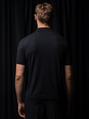 GLAZOMER Poloshirt, schwarz