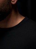 GLAZOMER PREMIUM T-Shirt (Mercerisierte Baumwolle) , schwarz