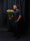 GLAZOMER T-Shirt, schwarz