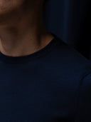 GLAZOMER PREMIUM T-Shirt (Mercerisierte Baumwolle) , blau