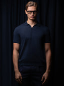 GLAZOMER Poloshirt, blau