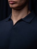 GLAZOMER Poloshirt, blau