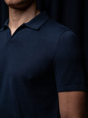 GLAZOMER Poloshirt, blau