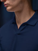 GLAZOMER Poloshirt, blau