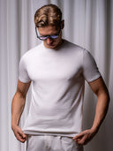 GLAZOMER T-Shirt, weiß