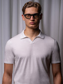 GLAZOMER Poloshirt, weiß