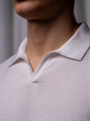 GLAZOMER Poloshirt, weiß