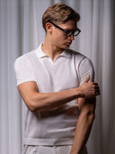 GLAZOMER Poloshirt, weiß