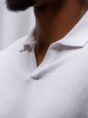 GLAZOMER Poloshirt, weiß