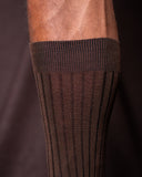 GLAZOMER Herrensocken, braun