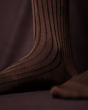 GLAZOMER Herrensocken, braun
