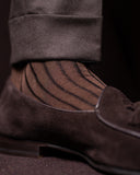 GLAZOMER Herrensocken, braun