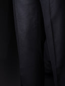 GLAZOMER Anzughose (Flanell - 6cm), schwarz