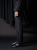 GLAZOMER Anzughose (Flanell - Classic), schwarz