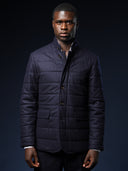 Steppjacke, blau