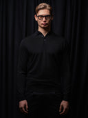 PRE-SALE GLAZOMER Polopullover, schwarz