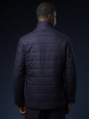 Steppjacke, blau