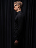 PRE-SALE GLAZOMER Polopullover, schwarz