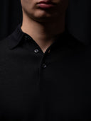 PRE-SALE GLAZOMER Polopullover, schwarz