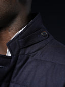 Steppjacke, blau
