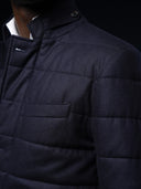 Steppjacke, blau