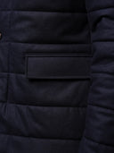 Steppjacke, blau