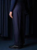 GLAZOMER Anzughose (Flanell - Classic), blau