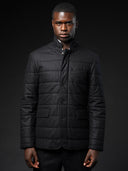 Steppjacke, schwarz