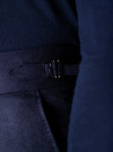 GLAZOMER Anzughose (Flanell - Gurkha), blau