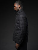 Steppjacke, schwarz