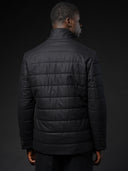 Steppjacke, schwarz