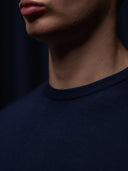 PRE-SALE GLAZOMER Rundhalspullover, blau