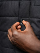 Steppjacke, schwarz