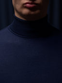 PRE-SALE GLAZOMER Rollkragenpullover, blau