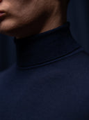 PRE-SALE GLAZOMER Rollkragenpullover, blau