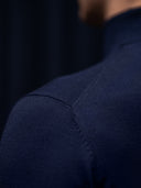 PRE-SALE GLAZOMER Rollkragenpullover, blau