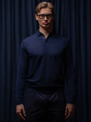 PRE-SALE GLAZOMER Polopullover, blau