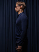 PRE-SALE GLAZOMER Polopullover, blau