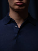 PRE-SALE GLAZOMER Polopullover, blau