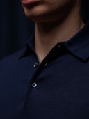 PRE-SALE GLAZOMER Polopullover, blau