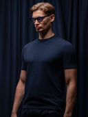 GLAZOMER T-Shirt, blau