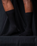 GLAZOMER Herrensocken, schwarz