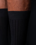 GLAZOMER Herrensocken, schwarz