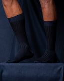 GLAZOMER Herrensocken, blau