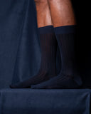 GLAZOMER Herrensocken, blau