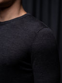 PRE-SALE GLAZOMER Rundhalspullover, grau