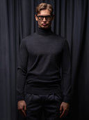 PRE-SALE GLAZOMER Rollkragenpullover, grau