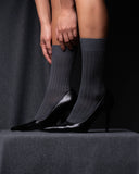 GLAZOMER Damensocken, grau