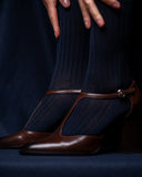 GLAZOMER Damensocken, blau