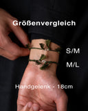 GLAZOMER Reichband - Burning Rose (rot)